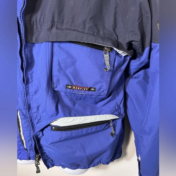 BONFIRE , kids L 14-16 snowboarding Silver series vaporlite k 4000 mm waterproof - Picture 9 of 13